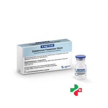 Zoledronate Fresenius Onco Inf Konz 4 mg/5ml Durchstf 5 ml